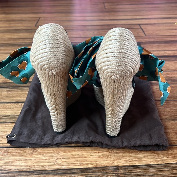 Gucci espradille wedge size 38.5 - Picture 4 of 4